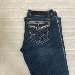 L.A. idol Women's Dark Blue Skinny Jeans